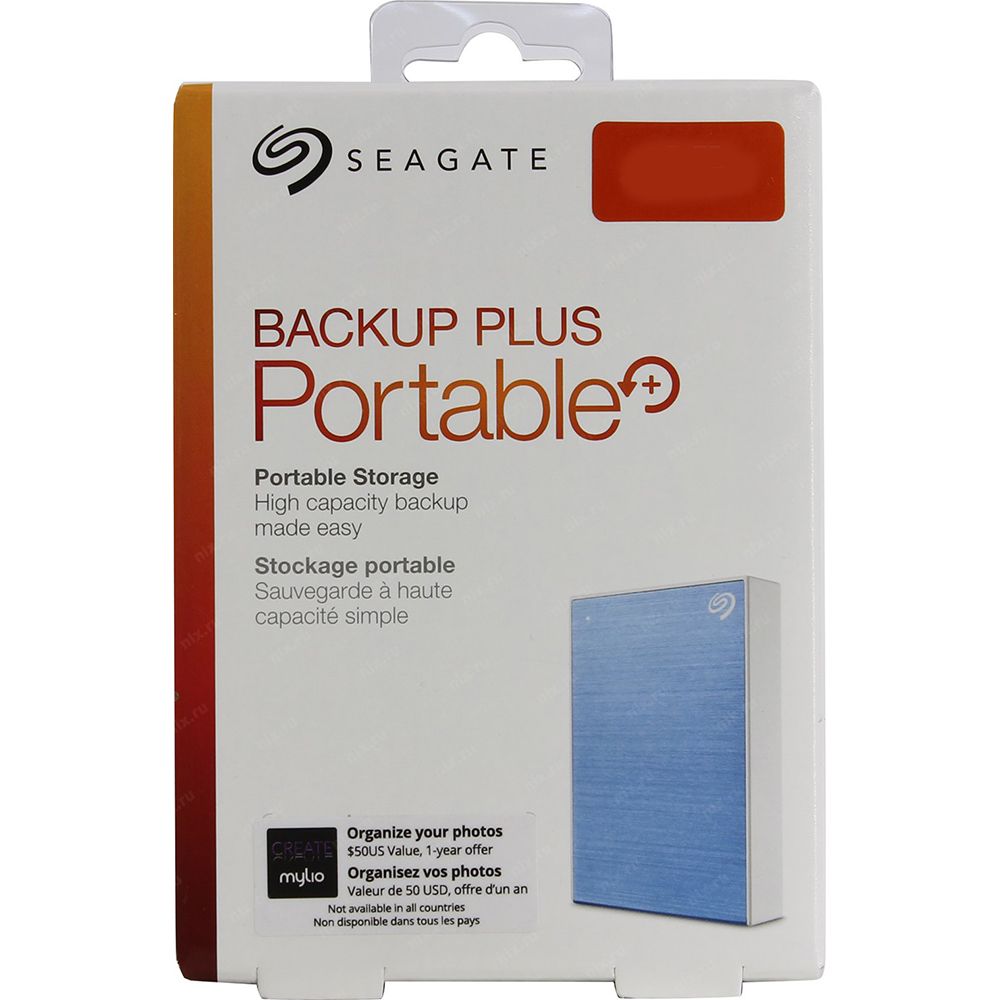 Жесткий диск внешний Seagate One Touch Light Blue STKC4000402 4TB 2.5" USB 3.2 Gen 1, RTL {4} (409815)