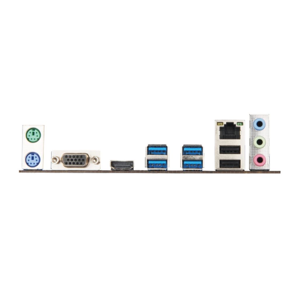 Материнская плата Esonic A320M Socket AM4, AMD A320, 2xDDR4-2667, D-SUB+HDMI, 1xPCI-Ex16, 1xPCI-Ex1, 4xSATA3, 1xM.2, 6 Ch Audio, GLan, (2+4)xUSB2.0, (4+2)xUSB3.1, 2xPS/2, mATX, RTL {20}