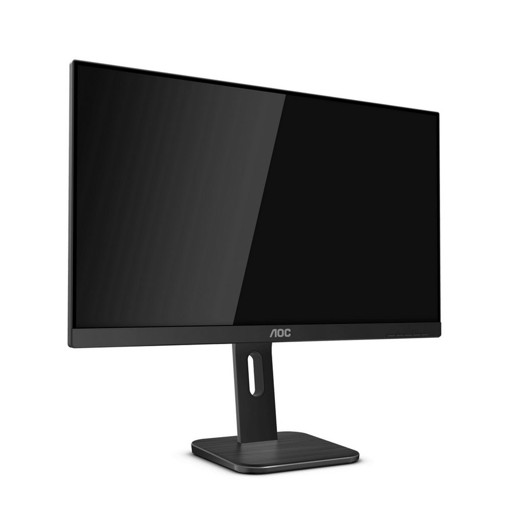 Монитор AOC 23.8" 24P1 Black (IPS, 1920x1080, D-sub+DVI+HDMI+DP, 5 ms, 178°/178°, 250 cd/m, 50M:1, MM) (146630)