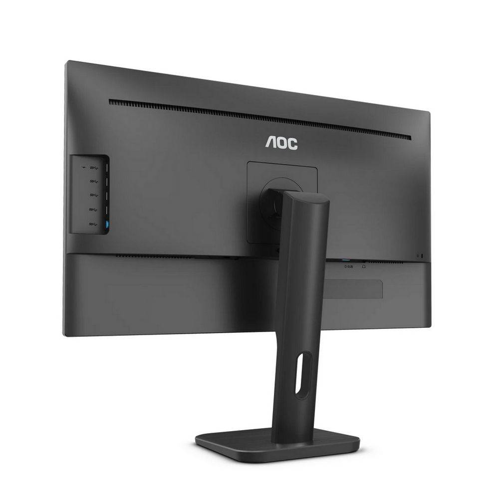 Монитор AOC 23.8" 24P1 Black (IPS, 1920x1080, D-sub+DVI+HDMI+DP, 5 ms, 178°/178°, 250 cd/m, 50M:1, MM) (146630)