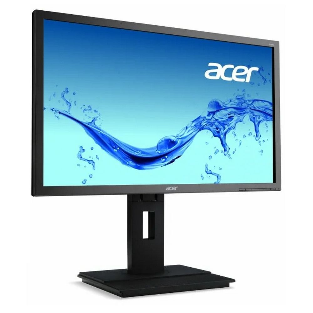 Монитор Acer 23.8" B246HYLAYMDPR Black (IPS, 1920x1080, D-sub+DVI+DP, 6 ms, 178°/178°, 250 cd/m, 100M:1, MM, Pivot)
