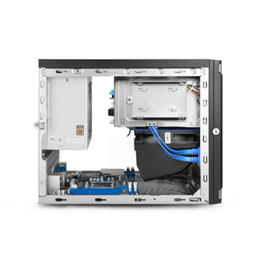 Корпус Chenbro SR30169 (SR30169H03*14850) Mini-Tower mini-ITX wo PSU (standart PS/2 PSU), w/USB, BK, w/SATAII/SAS BP 220x270x310 мм (759239)