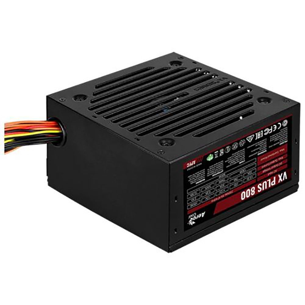 Блок питания AeroCool VX Plus 800 - 800W , ATX v2.3 , Fan 12cm , 500mm cable , Retail (962819)