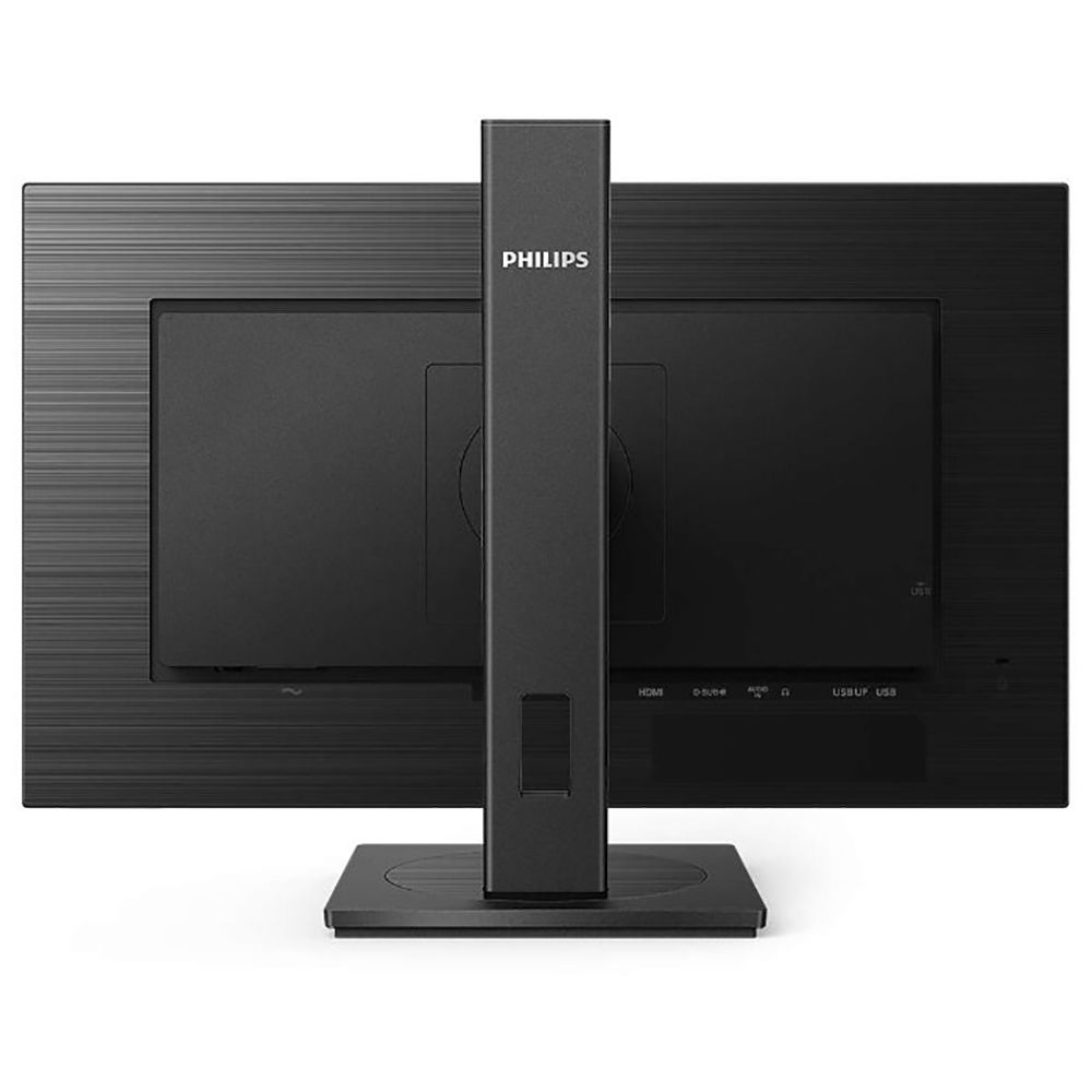 Монитор Philips 23.8" 242S1AE (00/01) Black (IPS, 1920x1080, D-sub+DVI+HDMI+DP, 4 ms, 178°/178°, 250 cd/m, 50M:1(1000:1), MM, Pivot) (764296)/(764302)