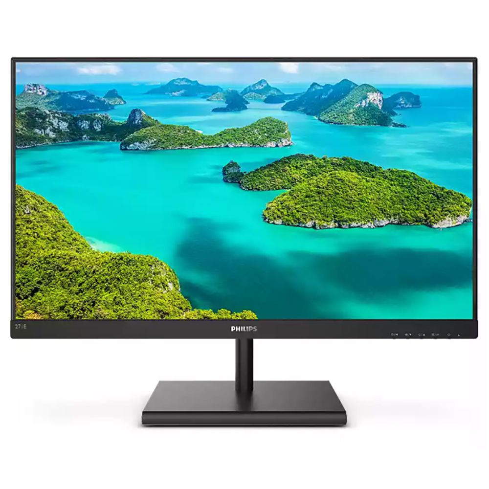 Монитор Philips 27" 275E1S (00/01) Black (IPS, 2560x1440, D-sub+HDMI+DP, 4 ms, 178°/178°, 250 cd/m, 1000:1), (758554)