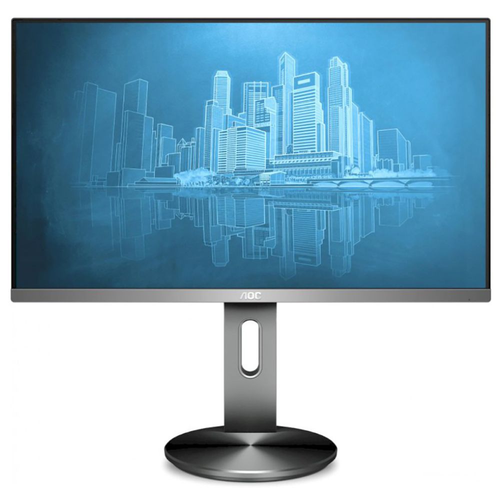Монитор AOC 27» AOC Q2790PQE Black (IPS, 2560x1440, D-sub+HDMI+DP+USB Video, 4 ms, 178°/178°, 350 cd/m, 100M:1(1000:1), Pivot) (188081)