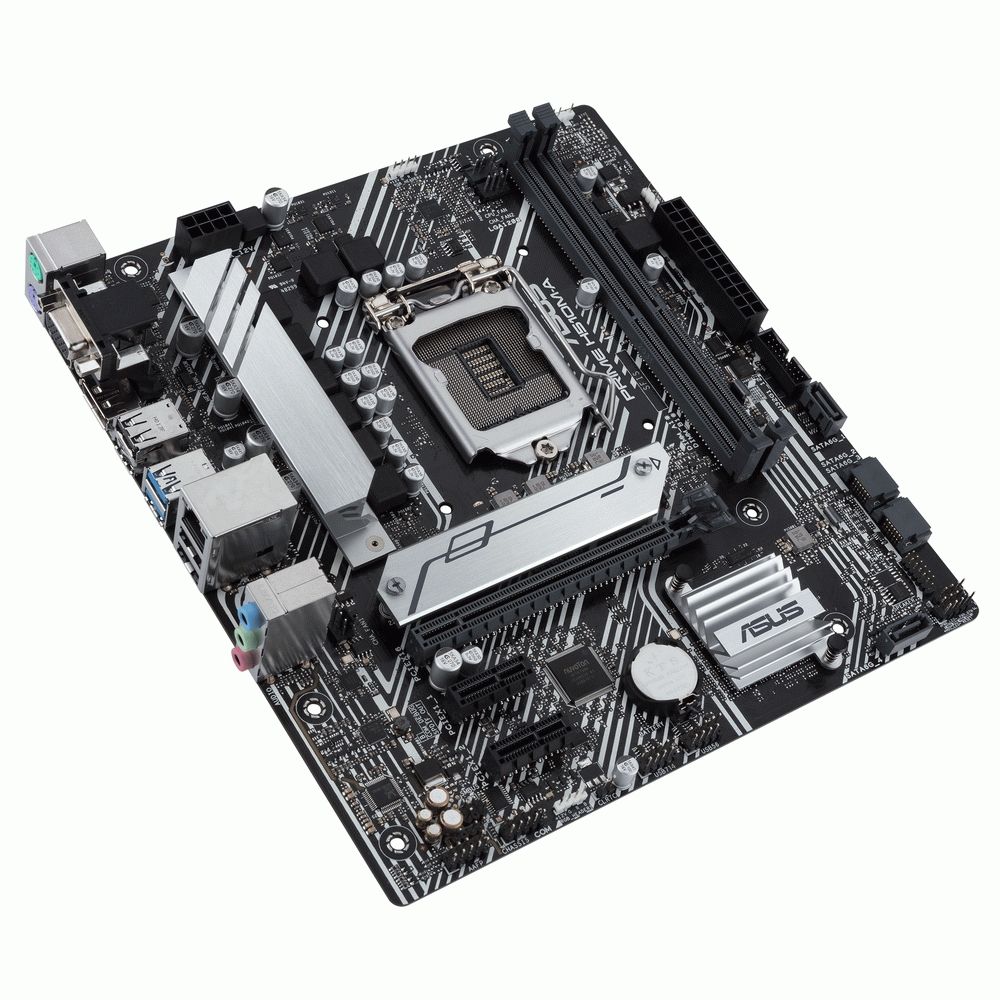 Материнская плата ASUS PRIME H510M-A LGA1200 micro-ATX 2xDDR4 PCIEx16 2xPCIEx1 M.2 VGA HDMI DP GLAN RTL {10} (128465)