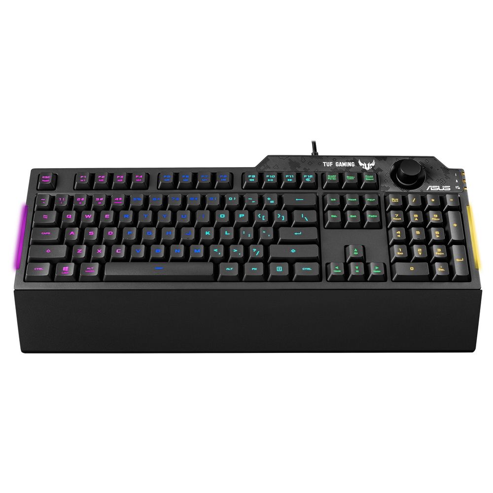Клавиатура ASUS RA04 TUF GAMING K1 Keyboard Wired (USB) Membrane 451x155x36mm 810g {5}