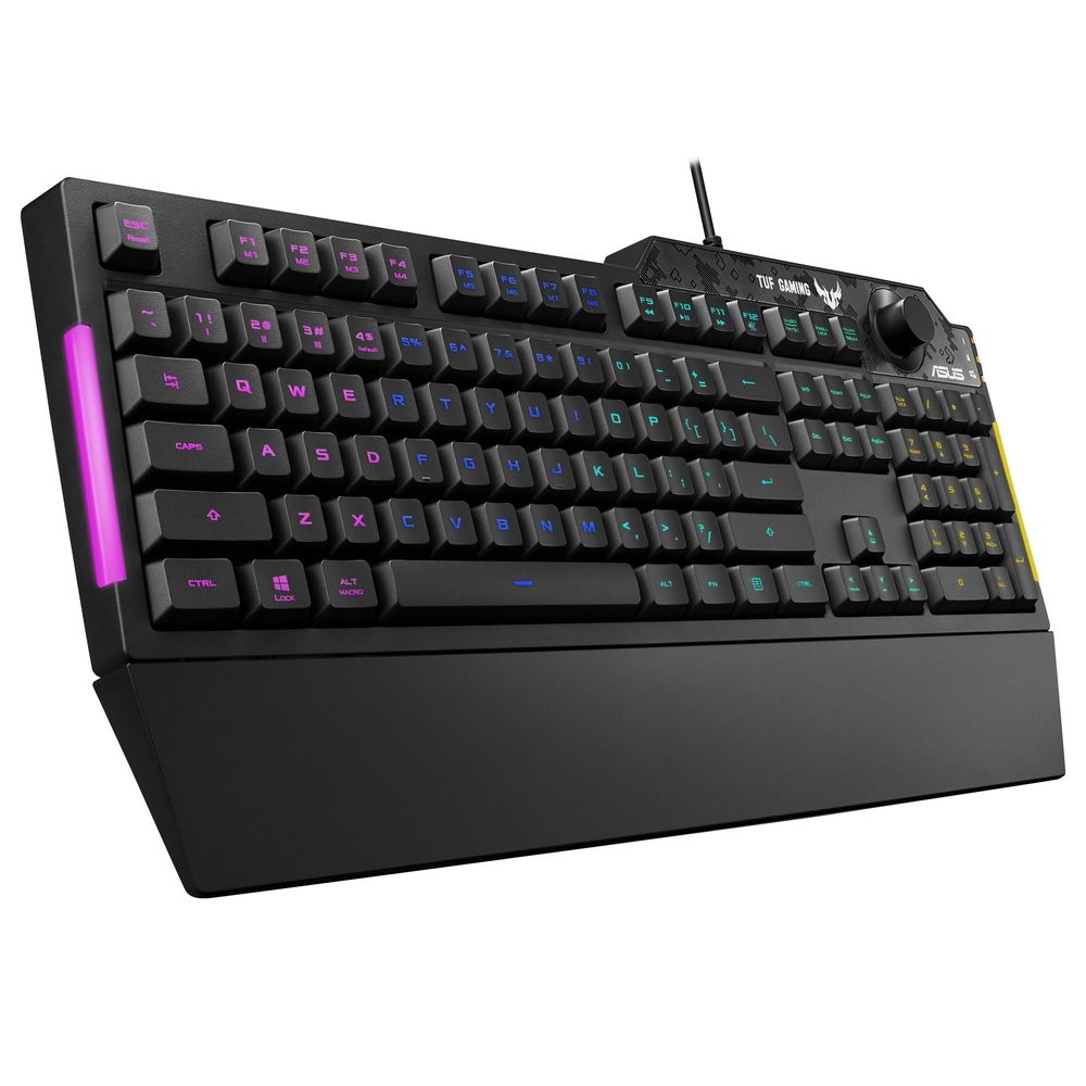Клавиатура ASUS RA04 TUF GAMING K1 Keyboard Wired (USB) Membrane 451x155x36mm 810g {5}
