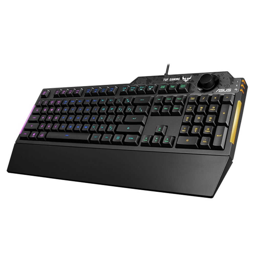 Клавиатура ASUS RA04 TUF GAMING K1 Keyboard Wired (USB) Membrane 451x155x36mm 810g {5}