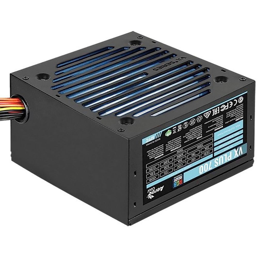 Блок питания AeroCool VX Plus 700 RGB (150935) {10}