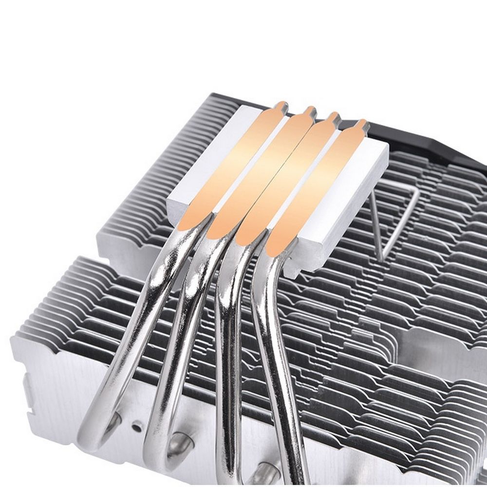 Вентилятор Thermaltake TOUGHAIR 110 |CL-P073-AL12BL-A| Air cooler/12025 x1/PWM 500;2000rpm/Al(527620)