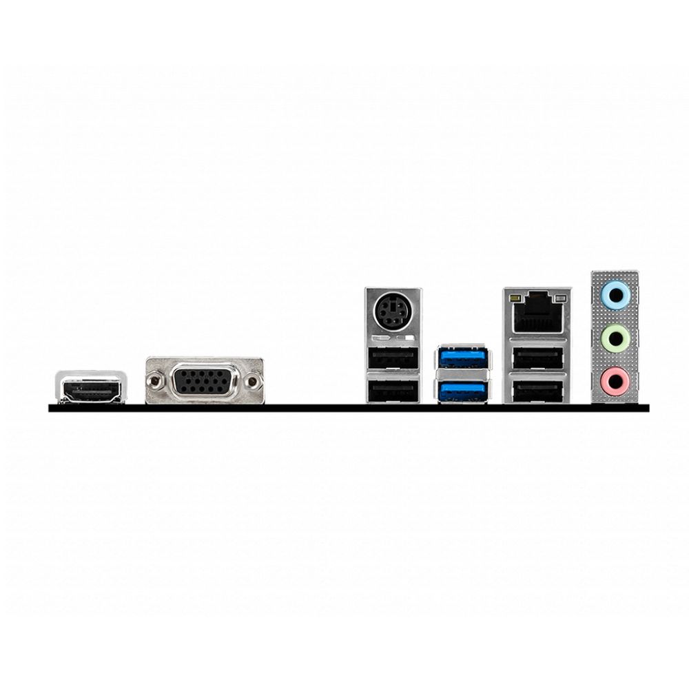 Материнская плата MSI H510M-A PRO H510, LGA1200, 2*DDR4, 1*PCIEx16, 1*PCIEx1, 2*M.2, 4*USB3.2Gen1, 6*USB2.0, 4*SATA3.0, 1G, VGA, HDMI, M-ATX, RTL