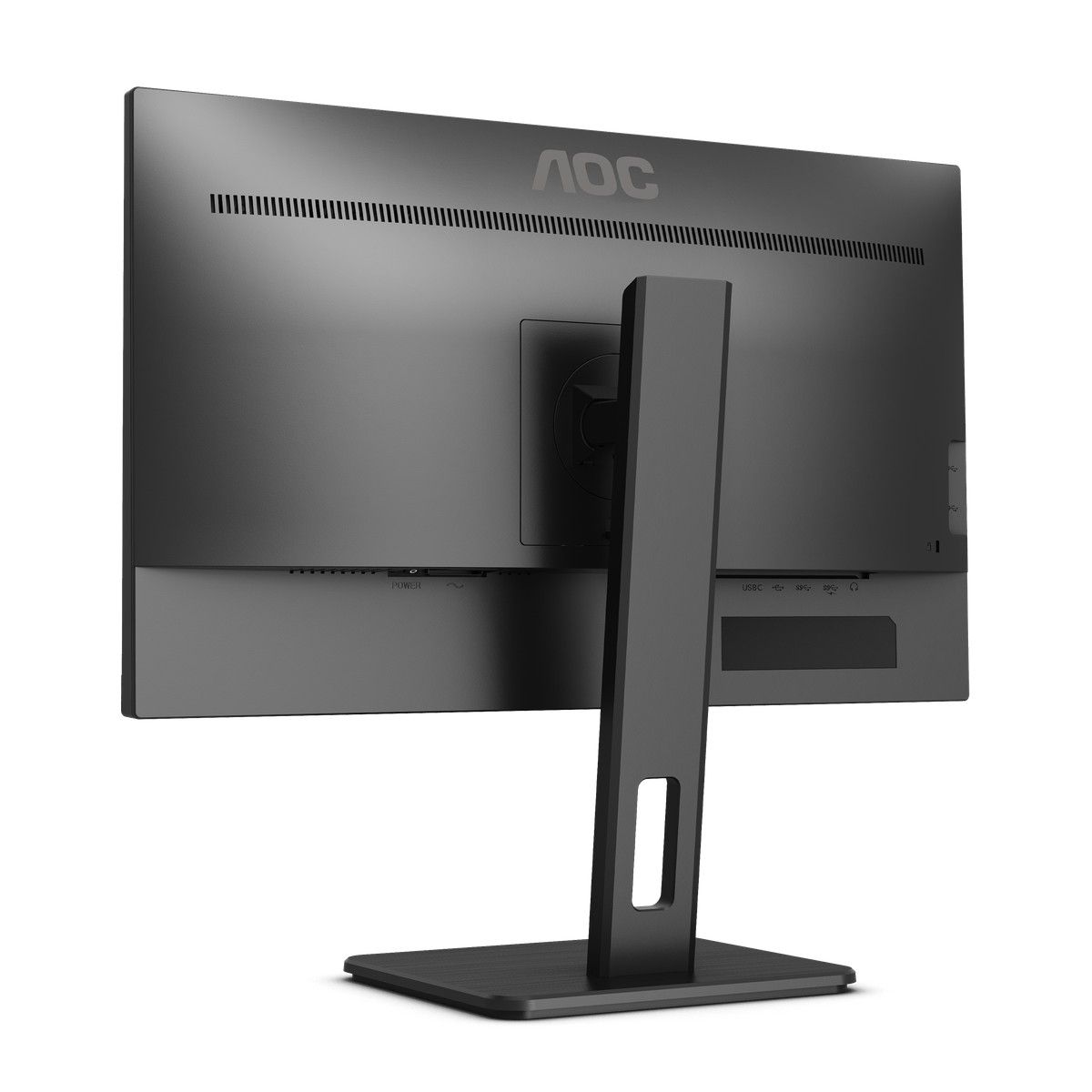 Монитор AOC 23.8" 24P2Q Black (IPS, 1920x1080, D-sub+DVI+HDMI+DP, 4 ms, 178°/178°, 250 cd/m, 1000:1 (50M:1), MM, Pivot), (147293)
