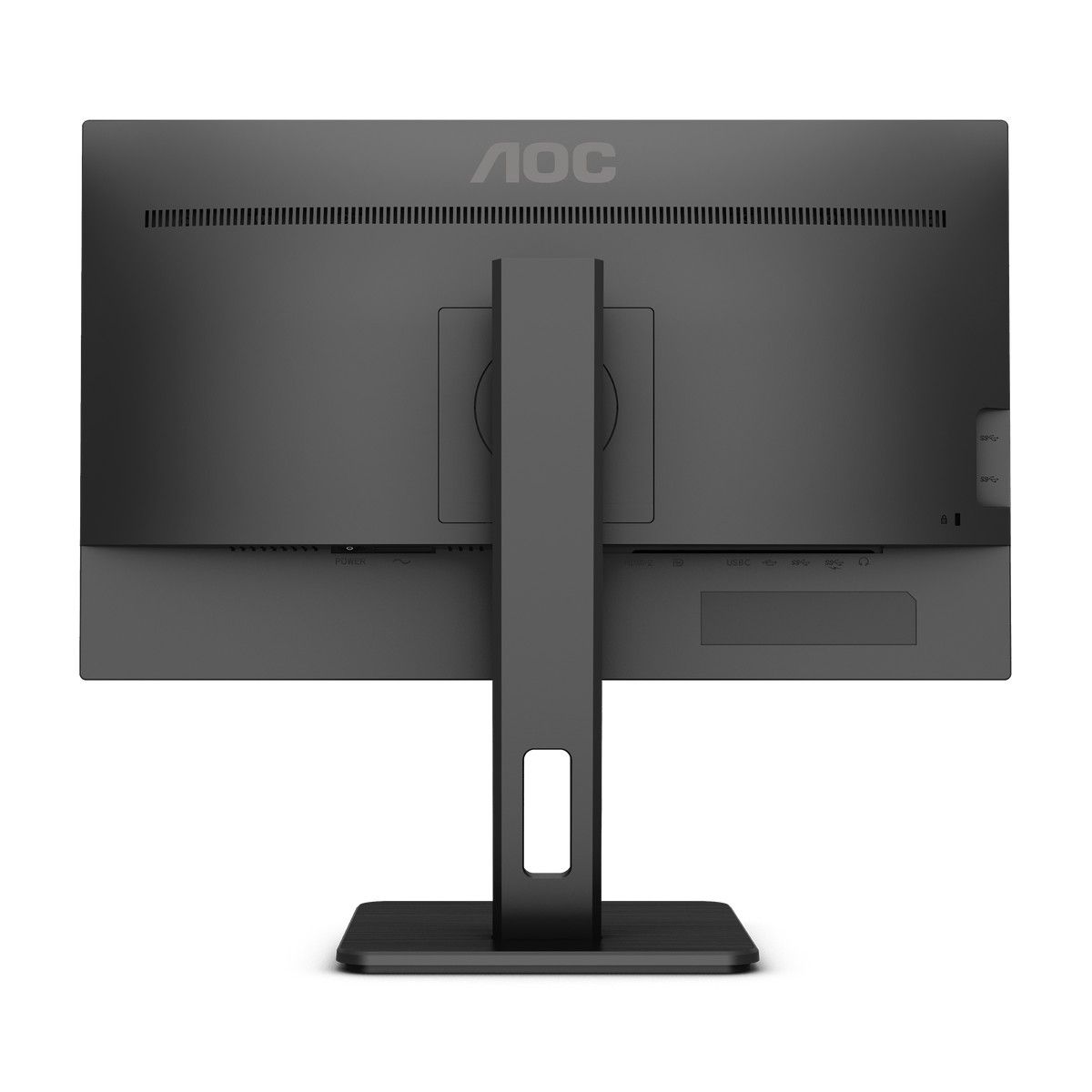 Монитор AOC 23.8" 24P2Q Black (IPS, 1920x1080, D-sub+DVI+HDMI+DP, 4 ms, 178°/178°, 250 cd/m, 1000:1 (50M:1), MM, Pivot), (147293)