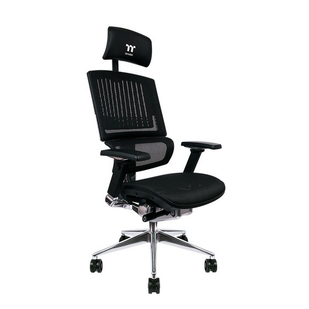Игровое кресло Thermaltake CYBERCHAIR E500 /Black/Comfort size/4D Black, Comfort size 4D(524230)
