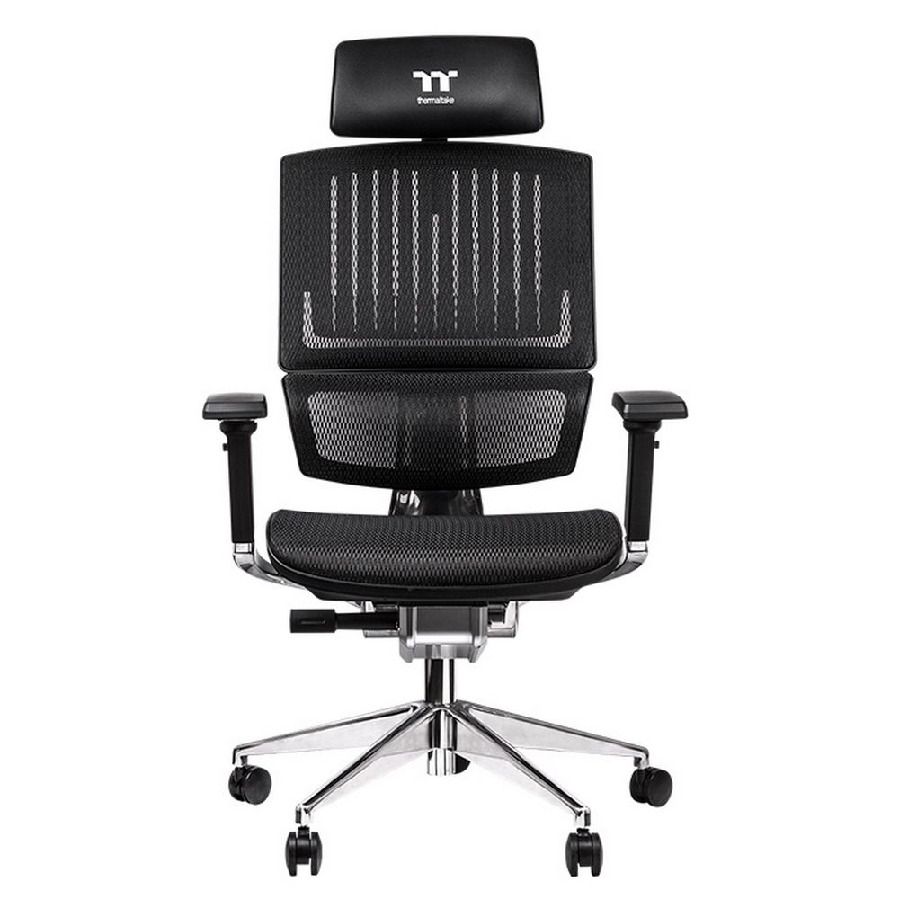 Игровое кресло Thermaltake CYBERCHAIR E500 /Black/Comfort size/4D Black, Comfort size 4D(524230)