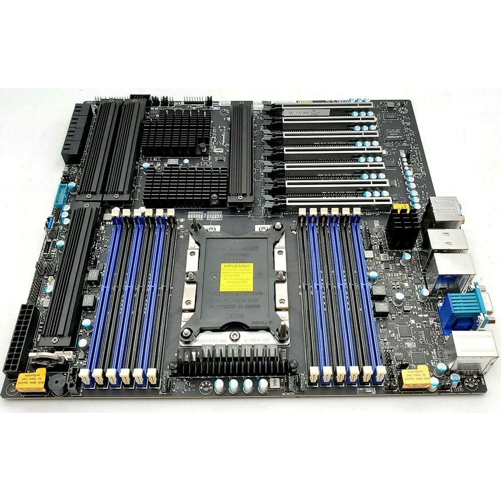 Материнская плата SuperMicro SuperMicro MBD-X11SPA-T-B 2nd Gen Intel® Xeon® Scalable Processors and Intel® Xeon® Scalable Processors, Intel® Xeon® W-32xx Processor, Single Socket LGA-3647 (Socket P) supported, CPU TDP supports 205W TDP, Intel® C621,