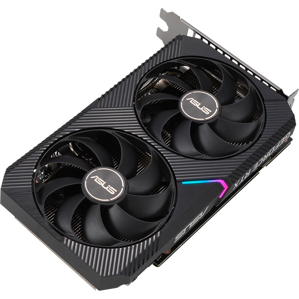 Видеокарта ASUS RTX3060 DUAL V2 OC 12GB GDDR6 192bit 3xDP HDMI 2FAN LHR RTL {10} [309925] [DUAL-RTX3060-O12G-V2]