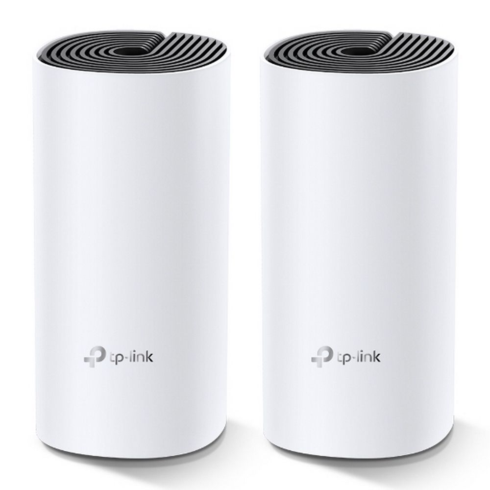 Домашняя Mesh Wi-Fi система TP-LINK Deco M4(2-pack) AC1200, процессор Qualcomm, 867 Мбит/с на 5 ГГц+300 Мбит/с на 2,4 ГГц, 2 гигабитных порта, 2 встроенные антенны, MU-MIMO, Beamforming (084189)