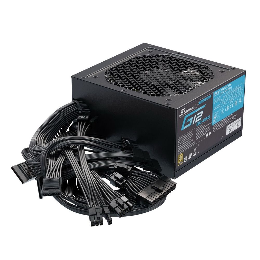 Блок питания SeaSonic G12 850 Gold GC-850 850 W, 80 Plus Gold, не модульный