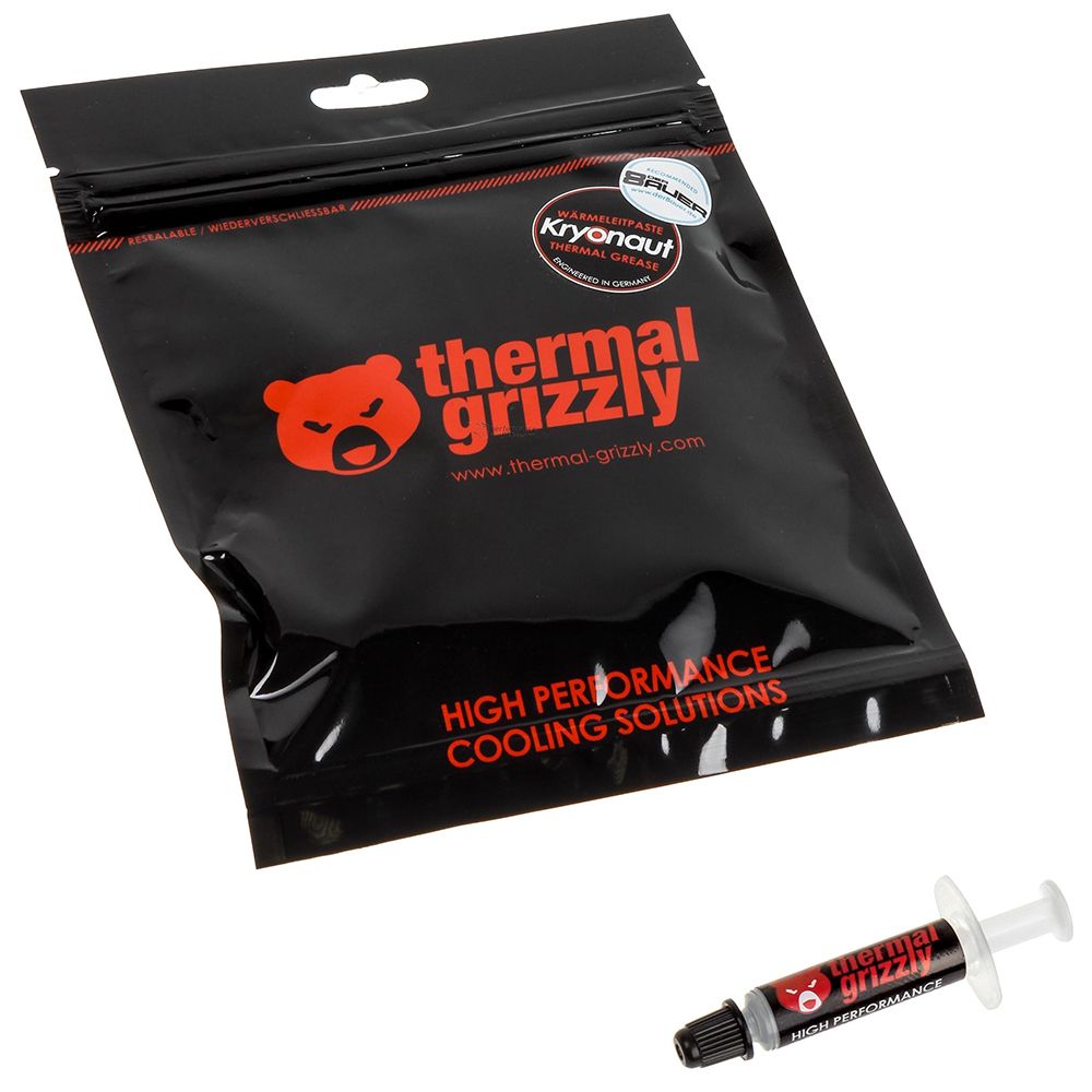 Термопаста Thermal Grizzly Термопаста Thermal Grizzly Kryonaut Ttermal Grease - 11,1 г/3 ml TG-K-030-R-RU (990021)