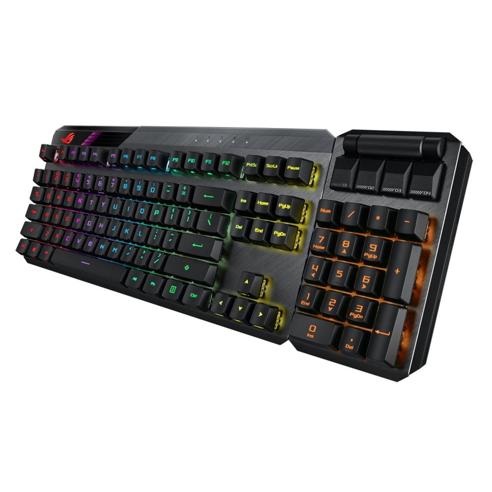 Клавиатура ASUS ROG Claymore II RX Red ABS 100% USB 2.4GHz (90MP01W0-BKRA00)