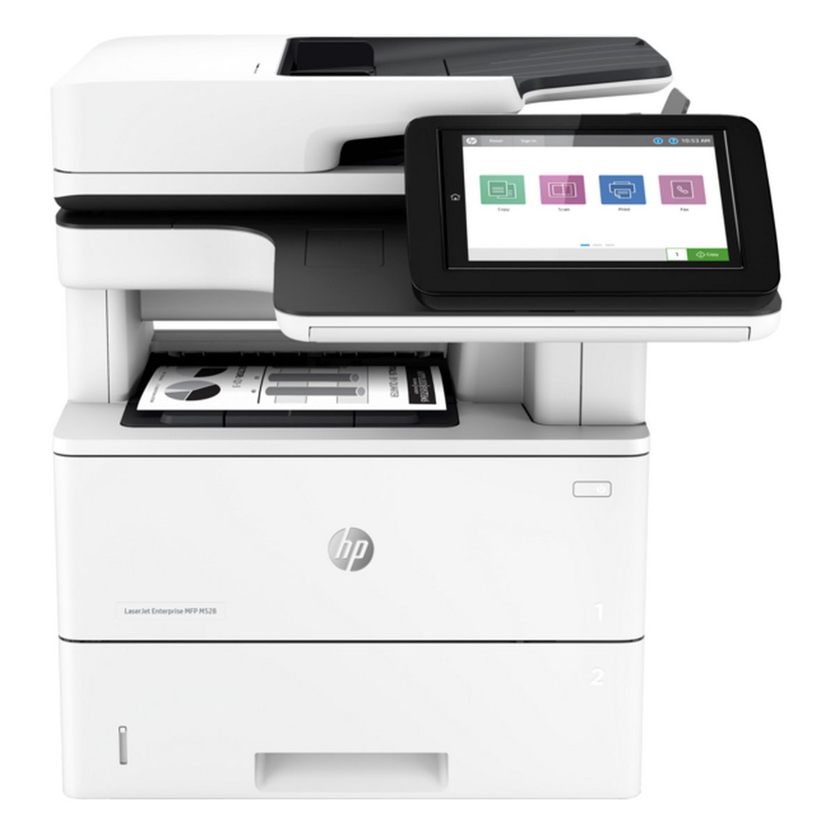 1PV64A - МФУ HP HP LaserJet Enterprise M528dn (МФУ лазерный P/S/C, A4  Duplex Net белый/черный)