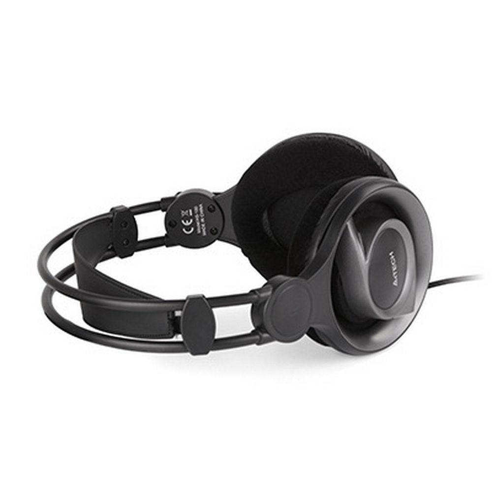 Гарнитура A4Tech HS-100 черный/серый 2м мониторные , (739115)