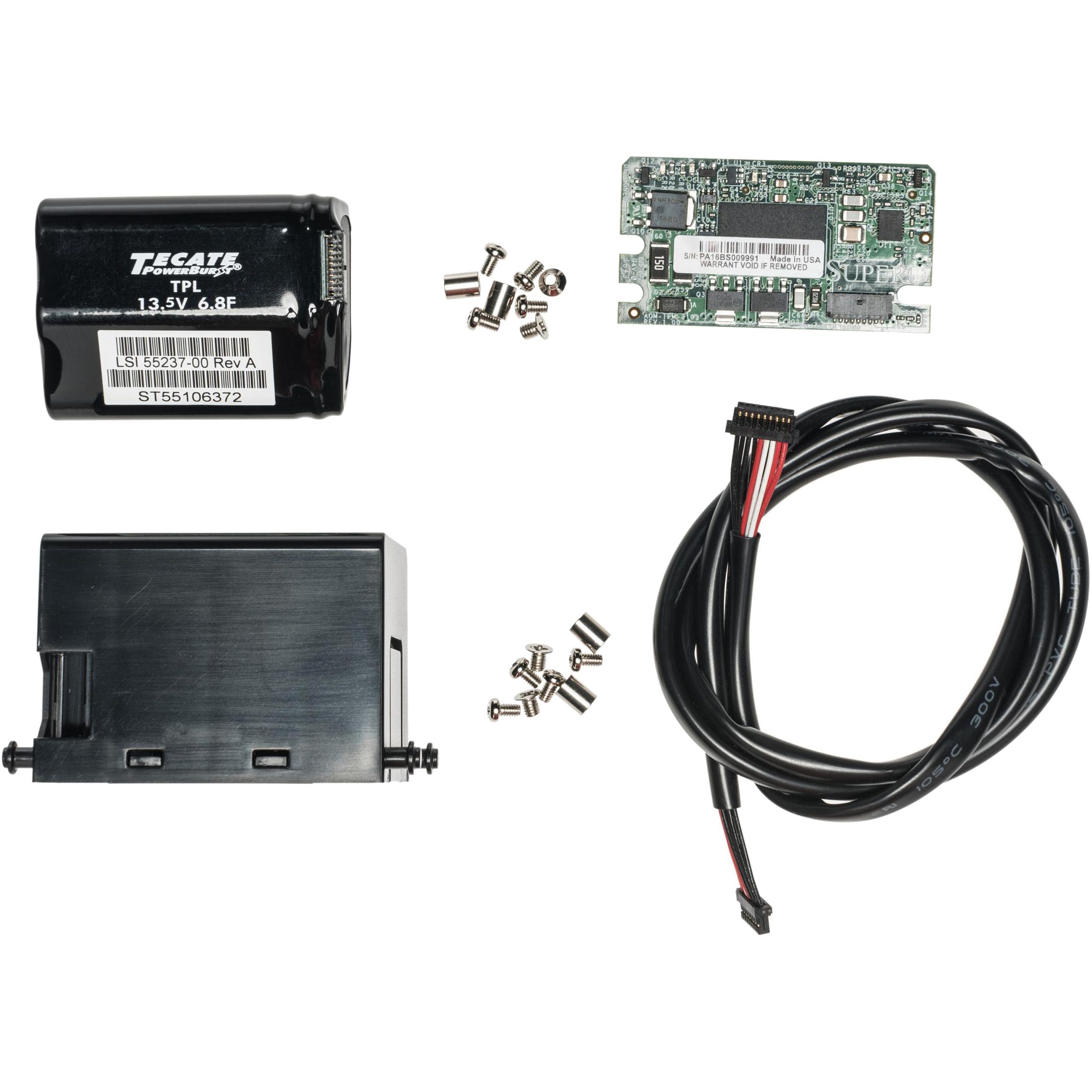 Аксессуары SuperMicro BTR-CV3108-1U1 CacheVault for Broadcom 3108 with SuperCap mounting in 1U 40x56 fan tray