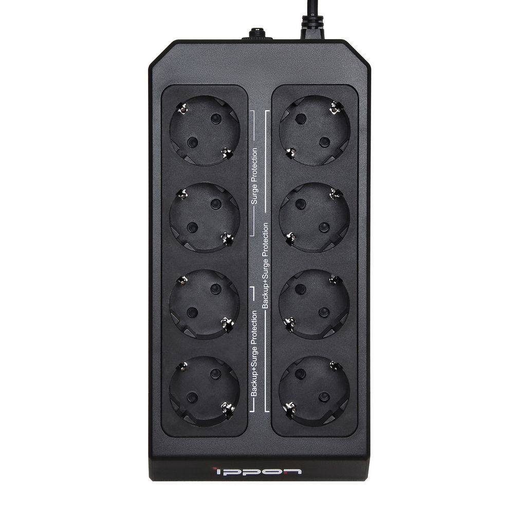 Источник бесперебойного питания IPPON ИБП Ippon Back Comfo Pro II 1050 1189991 Line-interactive 600W/1050VA {3} (298964)