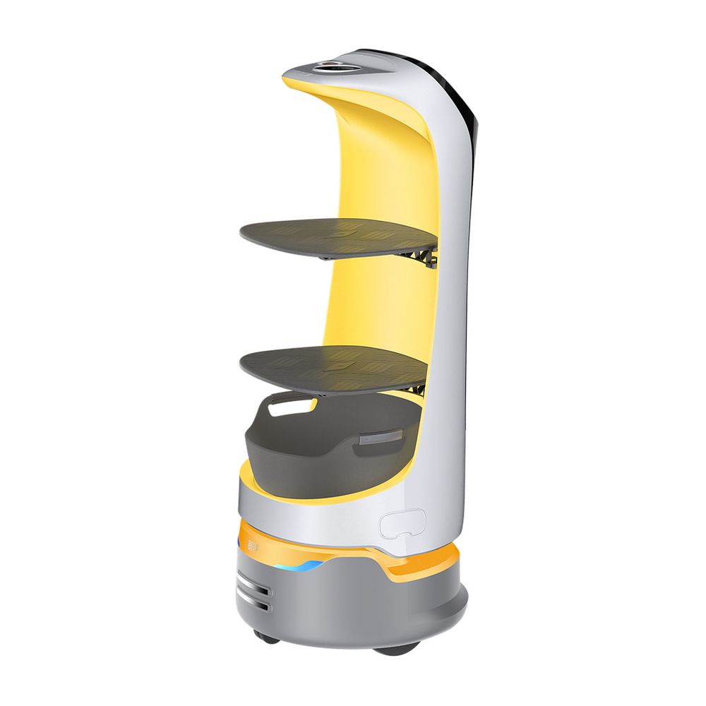 Робот Pudu Robotics KettyBot (white-yellow) PNT Standard Mode