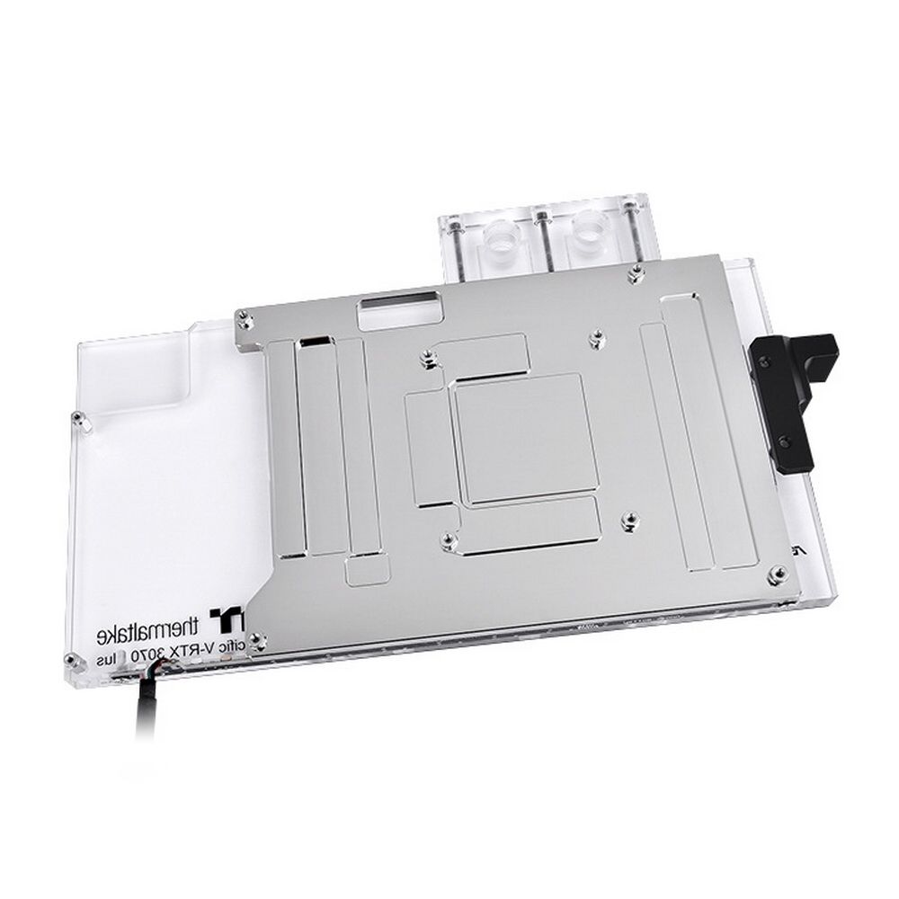 Водоблок для СЖО Thermaltake Pacific V-RTX 3070 Plus (CL-W312-CU00SW-A) DIY LCS/VGA Water Block/CU+PMMA/LED Software |CL-W312-CU00SW-A| Control/ASUS STRIX RTX 3070 (527958)