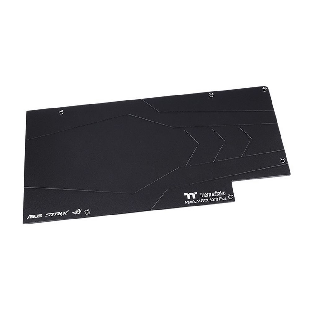 Водоблок для СЖО Thermaltake Pacific V-RTX 3070 Plus (CL-W312-CU00SW-A) DIY LCS/VGA Water Block/CU+PMMA/LED Software |CL-W312-CU00SW-A| Control/ASUS STRIX RTX 3070 (527958)