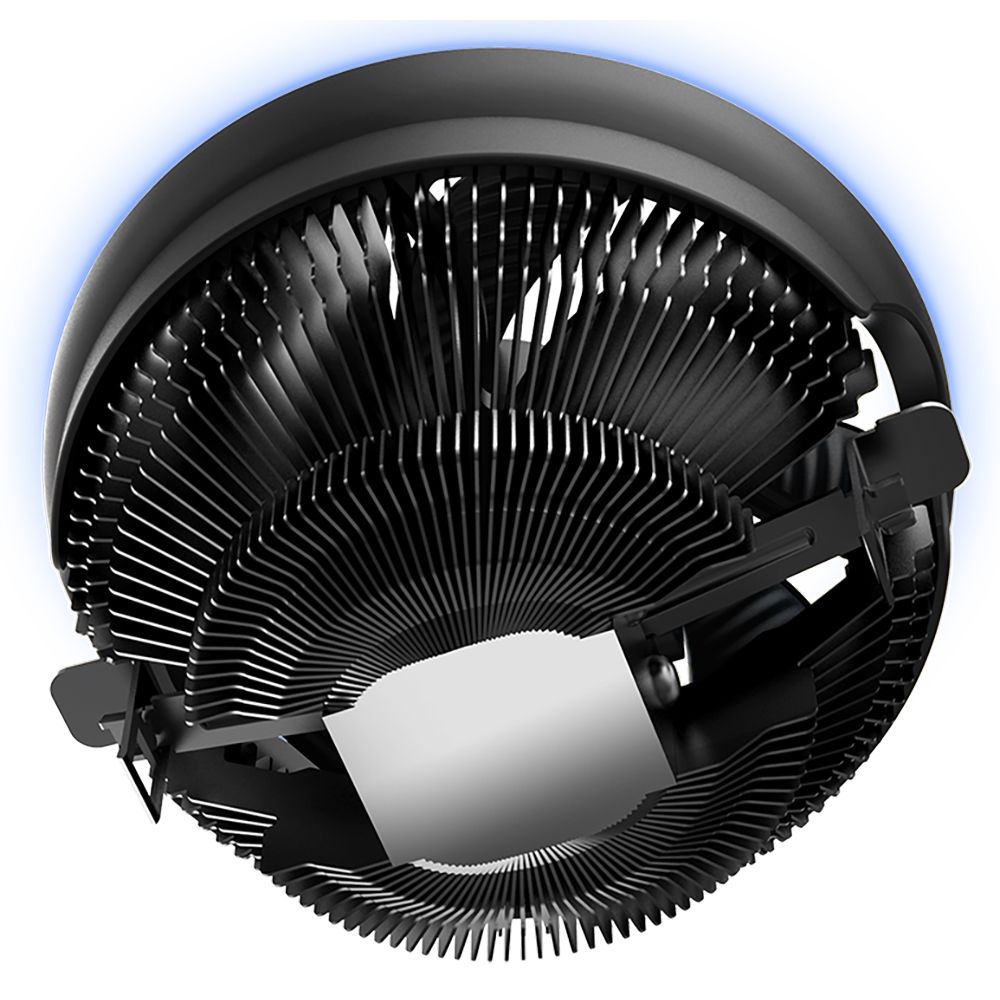 Вентилятор PCCooler PCCooler E126M PRO Кулер S775/115X/AM2/2+/AM3/3+/AM4/FM1/FM2/2+ (48 шт/кор, TDP 92W, вент-р 120мм с PWM, FIXED COLOR FAN, 1000-1800RPM, 29.8dBa) Retail Color Box (111788)