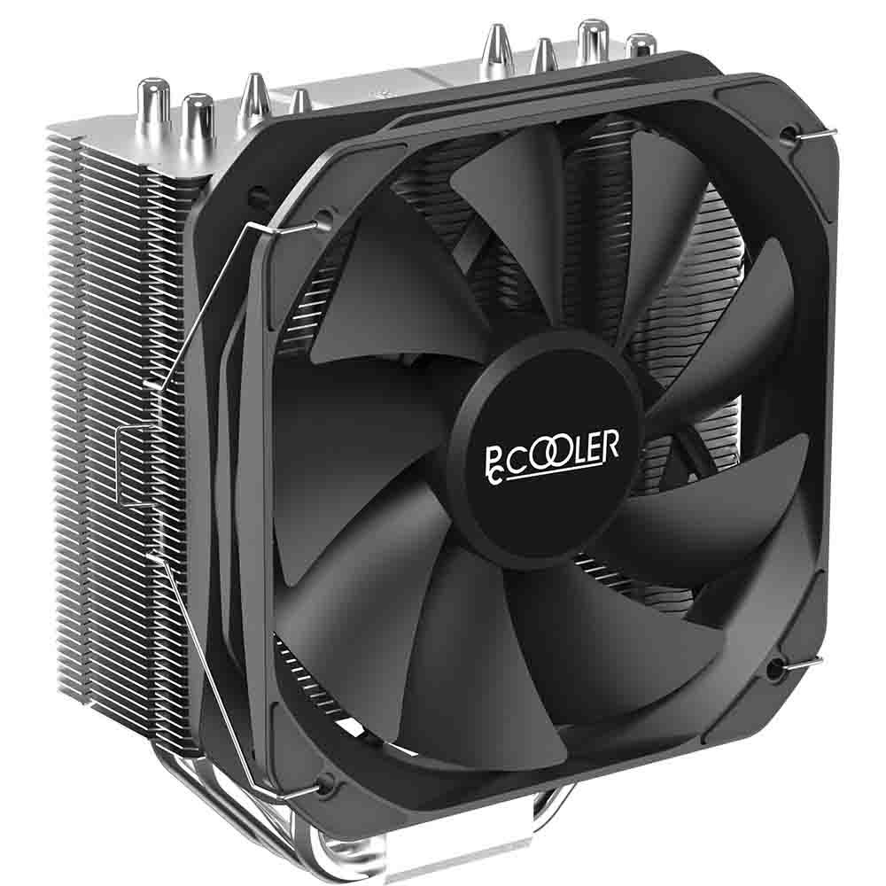 Вентилятор PCCooler GI-Paladin 400 Кулер S115X/1200/AM4 (24 шт/кор, TDP 200W, 130mm PWM FAN, 4 тепловые трубки 6мм, 800-1600RPM, 18-28,6dBa) {24} (105794)