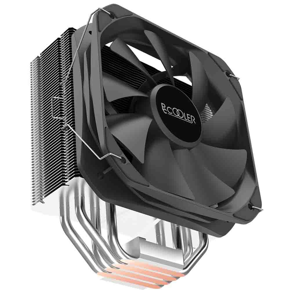 Вентилятор PCCooler GI-Paladin 400 Кулер S115X/1200/AM4 (24 шт/кор, TDP 200W, 130mm PWM FAN, 4 тепловые трубки 6мм, 800-1600RPM, 18-28,6dBa) {24} (105794)