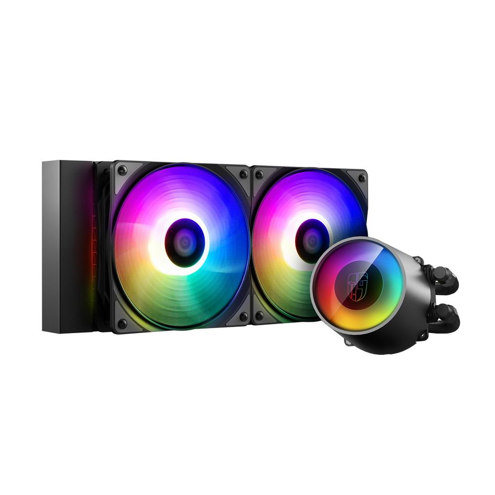 Жидкостная система охлаждения Deepcool CASTLE 240RGB V2 (DP-GS-H12AR-CSL240V2) Black