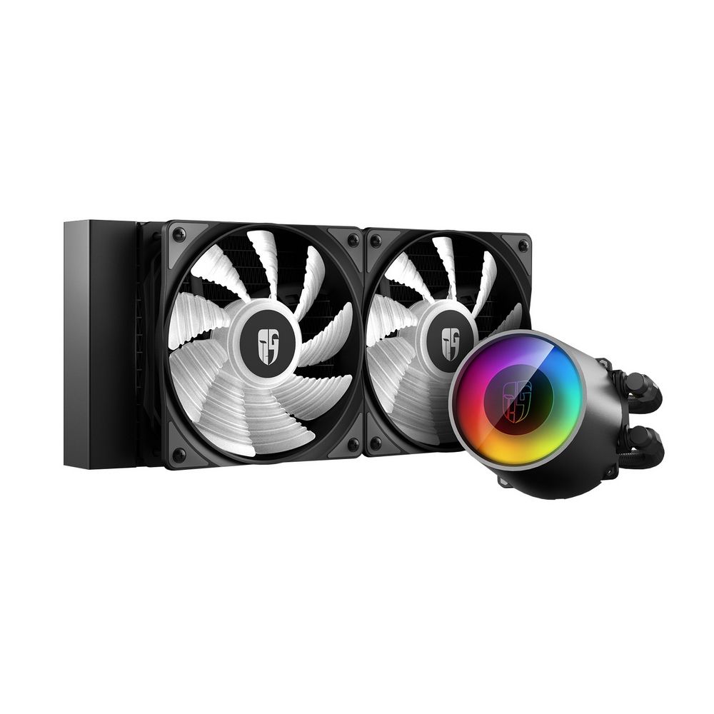 Жидкостная система охлаждения Deepcool CASTLE 240RGB V2 (DP-GS-H12AR-CSL240V2) Black