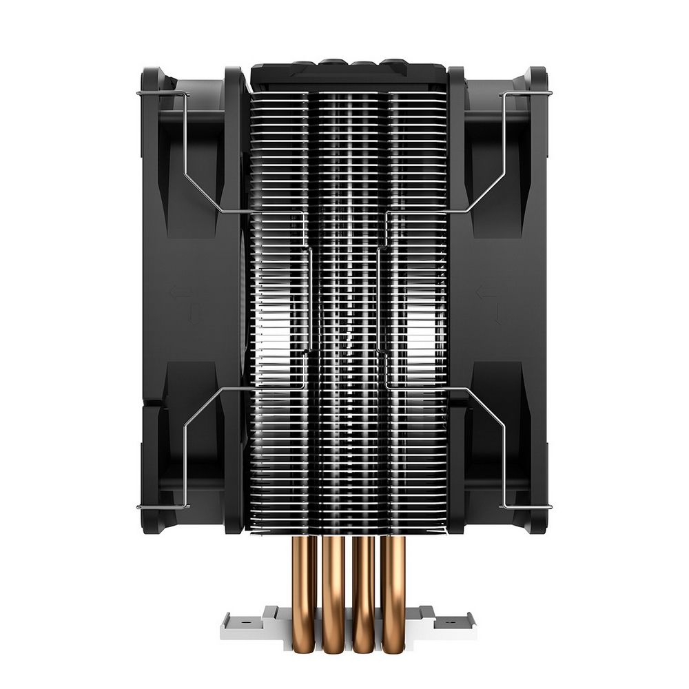 Вентилятор Deepcool GAMMAXX 400 EX RTL {12} (727057) (Height 157.5mm, 6mm x 4pcs, Fan 120mm x 2, 500;1500RPM ±10%, < 27,6 dB(A), 4-pin PWM, TDP 180W, Al+Cu, Screw, Socket AMD AM4/Intel LGA1200/115x) (727057)