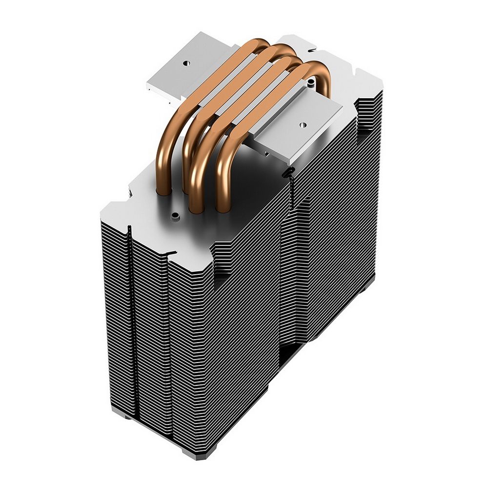 Вентилятор Deepcool GAMMAXX 400 EX RTL {12} (727057) (Height 157.5mm, 6mm x 4pcs, Fan 120mm x 2, 500;1500RPM ±10%, < 27,6 dB(A), 4-pin PWM, TDP 180W, Al+Cu, Screw, Socket AMD AM4/Intel LGA1200/115x) (727057)