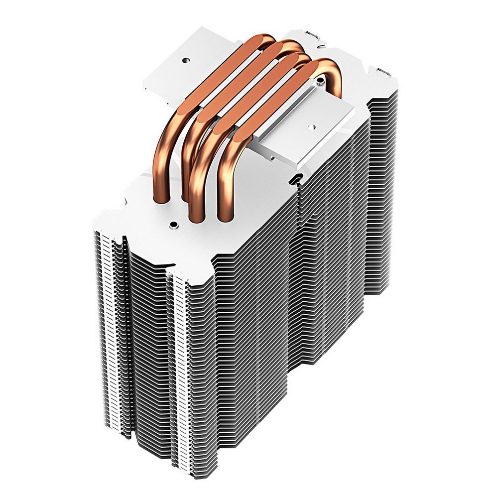 Вентилятор Deepcool GAMMAXX 400K RTL {20} (708131) (Height 155mm, 6mm x 4pcs, Fan 120mm RGB, 500;1500RPM ±10%, < 27 dB(A), 4-pin PWM, TDP 180W, Al+Cu, Screw, Socket AMD AM4/Intel LGA1700/1200/115x) (708131)