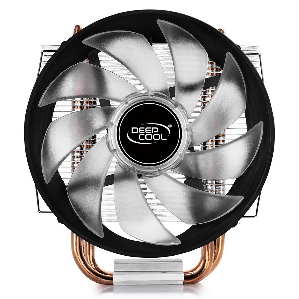 Вентилятор Deepcool GAMMAXX 300R {24} (726081) (Height 135.7mm, 6mm x 3pcs, Fan 120mm, 900;1600RPM ±10%, < 21 dB(A), 4-pin, TDP 130W, Al+Cu, Latch, Socket AMD AM4/Intel LGA1200/115x)