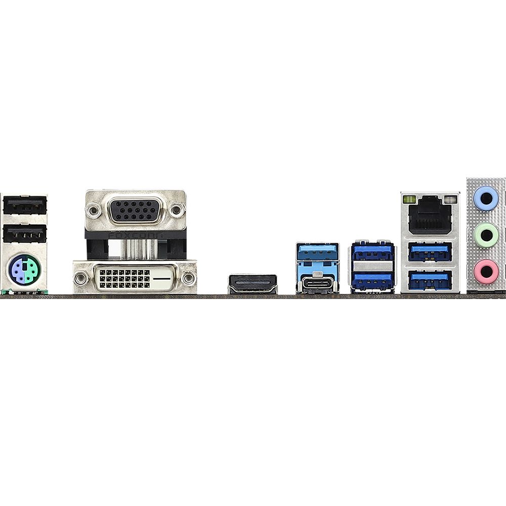 Материнская плата ASRock B450M PRO4 R2.0, Socket AM4, AMD B450, 4xDDR4-2667, D-SUB+DVI-D+HDMI, 2xPCI-Ex16, 1xPCI-Ex1, 4xSATA3(RAID 0/1/10), 2xM.2, 8 Ch Audio, GLan, (2+4)xUSB2.0, (5+2)xUSB3.1, 1xUSB3.1 Type-C™, 1xPS/2, mATX, RTL, {20} (932793)