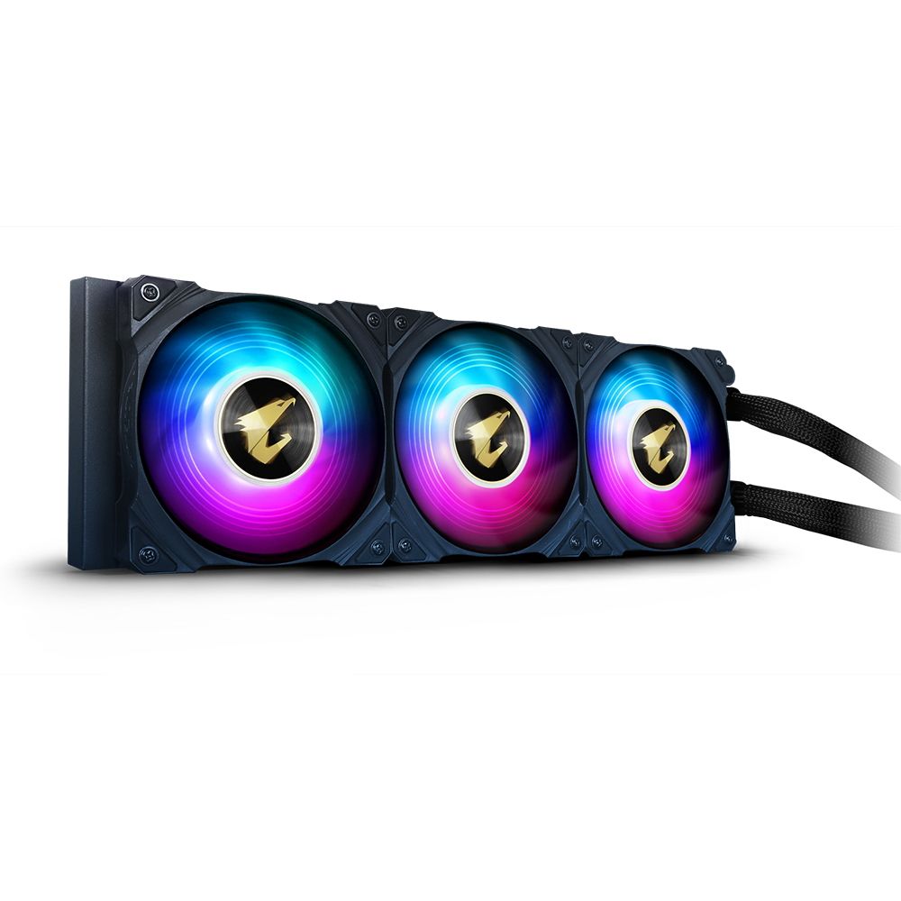 Жидкостная система охлаждения Gigabyte AORUS WATERFORCE 360, 3 x 120mm ARGB Fan, RTL {6} (552350)