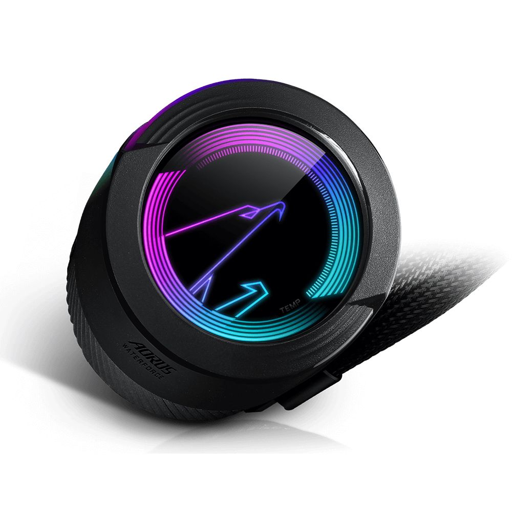Жидкостная система охлаждения Gigabyte AORUS WATERFORCE 360, 3 x 120mm ARGB Fan, RTL {6} (552350)