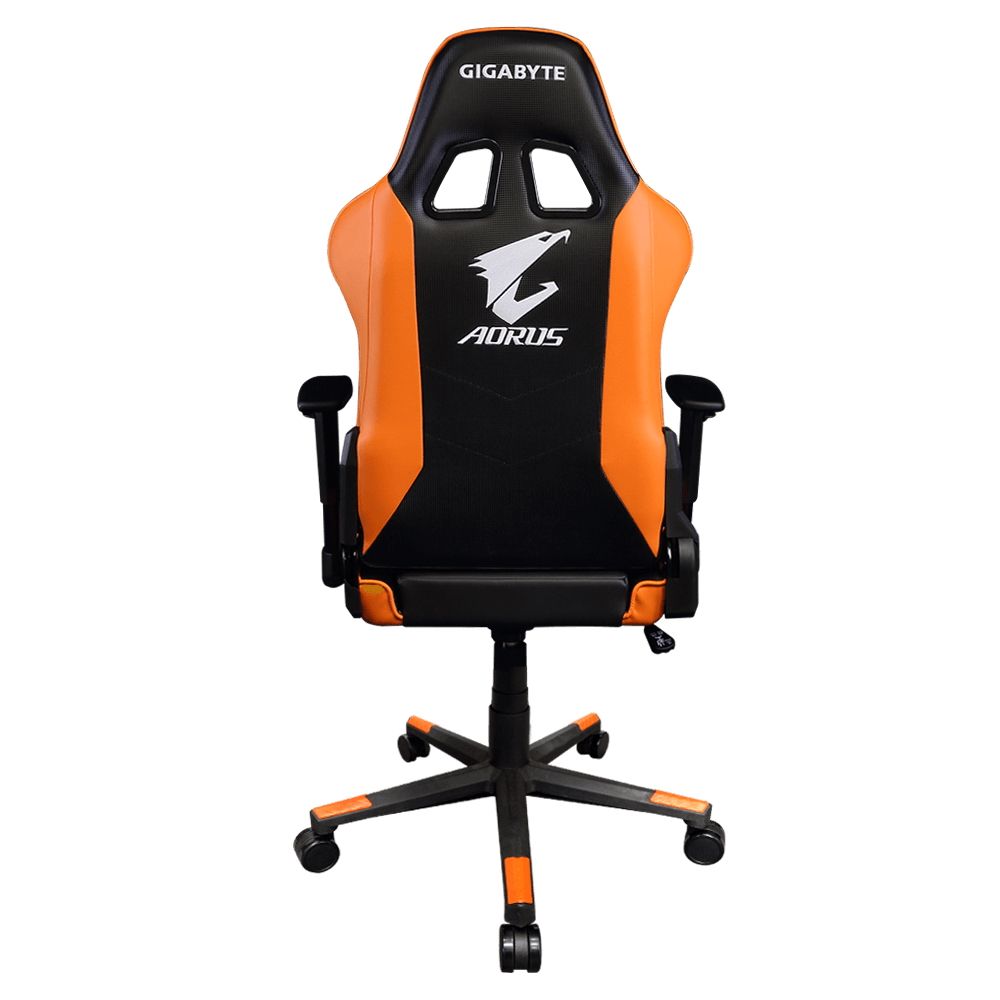 Игровое кресло Gigabyte GP-AGC300 V2 Кресло игровое компьютерное AGC300/G.CHAIR B+ORG/PU SPONGE