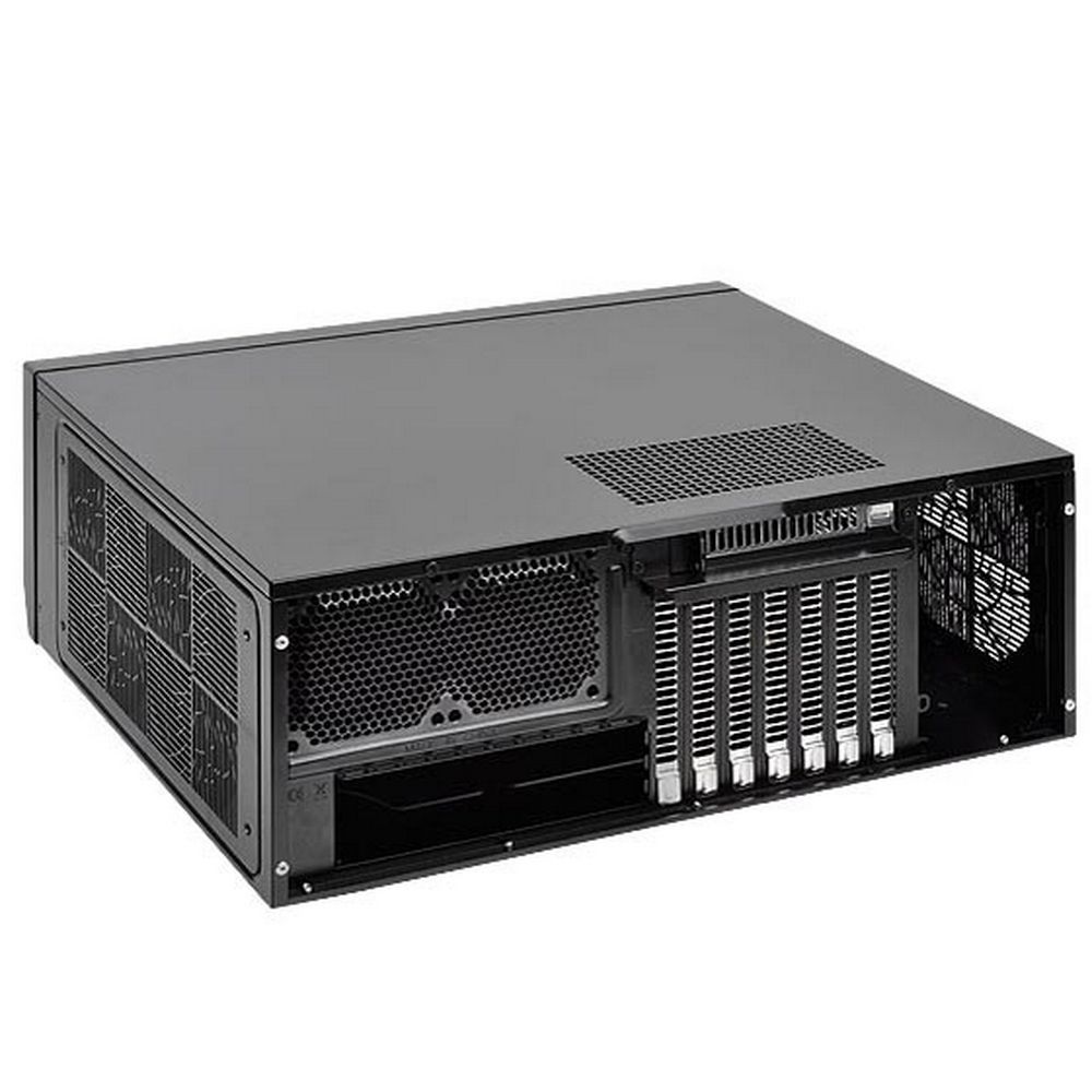 Корпус Silverstone SST-GD10B Grandia HTPC ATX Computer Case, Silent High Airflow Performance, black (814209)