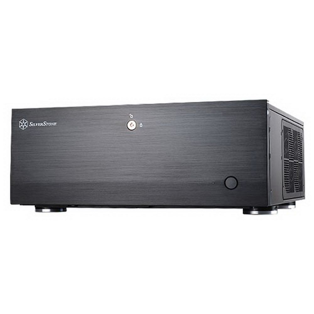 Корпус Silverstone SST-GD07B Grandia HTPC ATX Computer Case, Silent High Airflow Performance, black (968875)