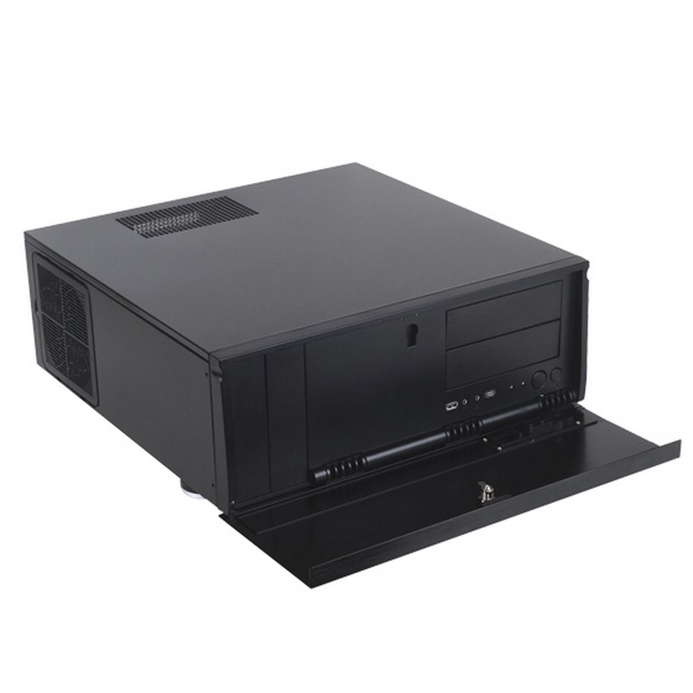 Корпус Silverstone SST-GD07B Grandia HTPC ATX Computer Case, Silent High Airflow Performance, black (968875)